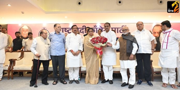 Sunetra Pawar elected as NCP National President