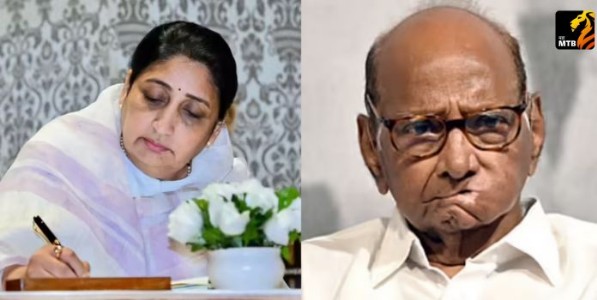 Sunetra Pawar Deputy CM : सुनेत्रा पवार यांच्या शपथविधीबाबत शरद पवारांनी केला आनंद व्यक्त