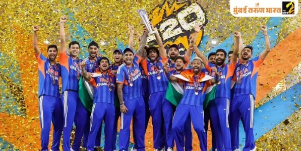 ICC Men's T20 World Cup 2026 विजयानंतर भारतीय खेळाडू कुटुंबासोबत झळकले; पाहा खास हे फोटो