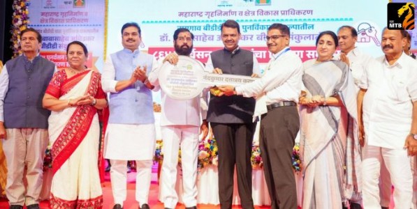 BDD Chawl: नायगाव बीडीडी चाळवासीयांचा गुढीपाडवा गोड; ८६४ बीडीडी चाळवासीयांचे गृहस्वप्न साकार