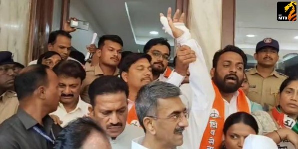 Shambhuraj Desai police clash: मंत्र्यांनाच पोलिसांची धक्काबुक्की! सातारा प्रकरणावर विधानसभेत तुफान राडा; मुख्यमंत्र्यांचे चौकशीचे आदेश