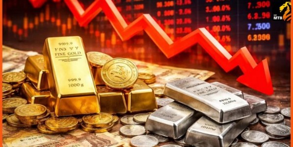 Gold price drop: युद्धानंतर सोनं-चांदी कोसळलं! ५३ दिवसांत हजारोंची घसरण; अजून कमी होणार?