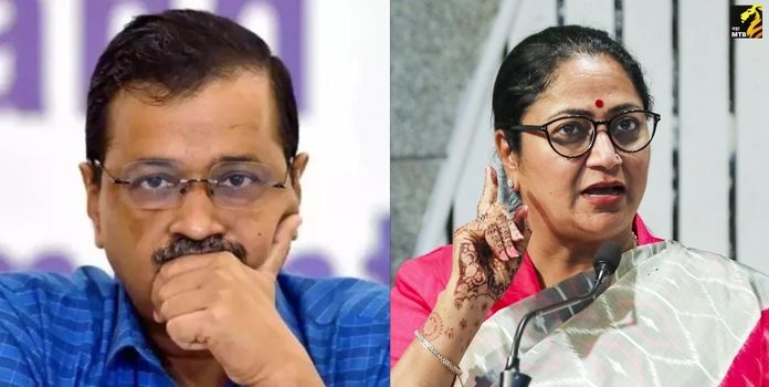 Arvind Kejriwal and rekha gupta
