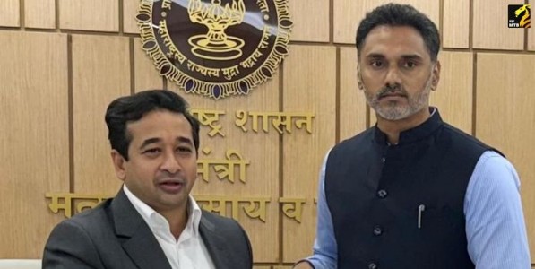 दापोलीतील हर्णे बंदराला सागरी रो-रो सेवेचा थांबा मिळावा राज्यमंत्री योगेश कदम यांची मागणी