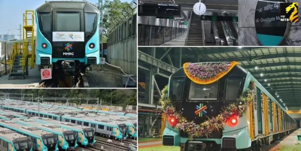 महिला दिनी ऍक्वा लाईनची धुरा महिलांच्या हाती; २ स्थानके पूर्णपणे महिला संचलित करणार