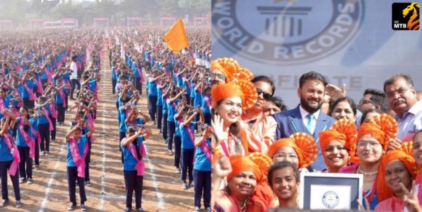 Dombivli Lezim World Record: ९१११ डोंबिवलीकरांनी रचला इतिहास...