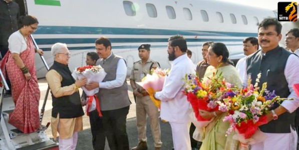 Jishnu Dev Varma : महाराष्ट्राचे नवनियुक्त राज्यपाल जिष्णु देव वर्मा मुंबईत दाखल! लोकभवनात शपथविधी होणार