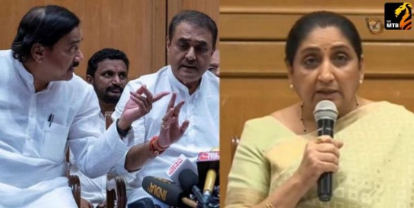 NCP internal conflict: राष्ट्रवादीत मोठा भूकंप! सुनेत्रा पवार यांचा ‘पत्रव्यवहार अवैध’...?