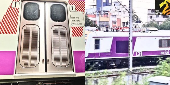 दरवाजे असलेली नवी लोकल लवकरच मध्य रेल्वे मार्गावर