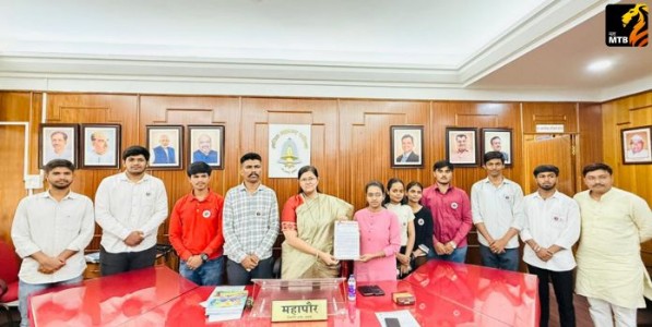 Citylink Bus Service : सिटिलिंक बस सेवेच्या गैरव्यवस्थेविरोधात अभाविपरिषदेचे महापौरांना निवेदन