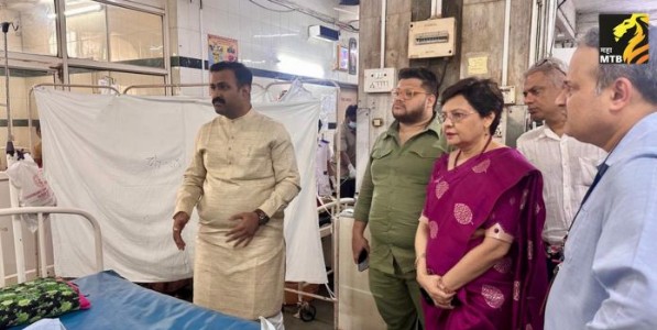 Health Committee Chairperson : केईएममधील रुग्णाच्या मृत्यूनंतर आरोग्य समिती अध्यक्षांची तातडीची पाहणी; सुरक्षा त्रुटींवर कडक कारवाईचे निर्देश