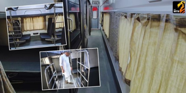 Amrit Bharat Express : अमृत भारत ट्रेनचे लक्झरियस कोच