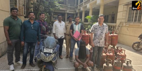 Gas Cylinder Theft: मुंबईत दुचाकी चोरीतून गॅस सिलिंडर रॅकेटचा पर्दाफाश; ४५ सिलिंडर जप्त, नेमकं प्रकरण काय?