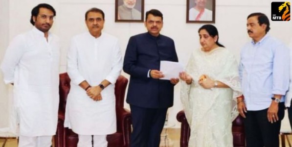Sunetra Pawar Meets CM Fadnavis : सुनेत्रा पवार यांनी घेतली मुख्यमंत्र्यांची भेट