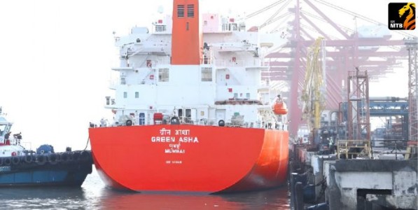 Green Asha LPG vessel : होर्मुझ पार करून ‘ग्रीन आशा’ भारतात दाखल! १५,४०० टन एलपीजीसह जेएनपीए बंदरात आगमन