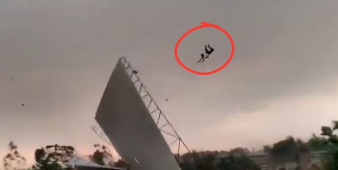 Bareilly Storm Viral Video