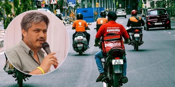 Delivery boy safety: डोक्यात हेल्मेट, कानाला फोन, कंबरेला बॅग आणि वेळेत ऑर्डर पोचवण्याचं टार्गेट! ४५ डीग्री पारा वाढला! डिलीव्हरी बॉयचं टार्गेट कमी करा!
