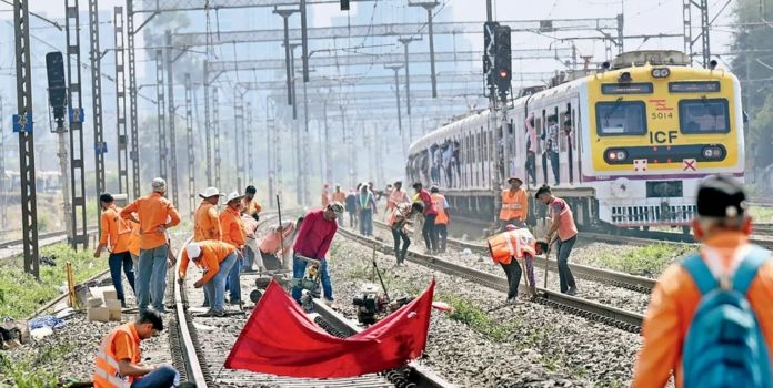 Mumbai local Megablock