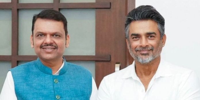 R. Madhavan Meets Devendra Fadnavis