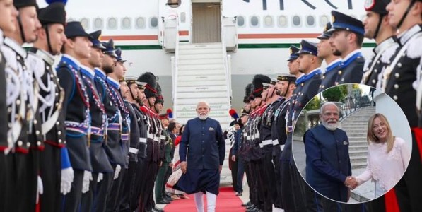 PM Modi Italy visit: रोममध्ये पंतप्रधान मोदींचे भव्य स्वागत; भारत–इटली संबंधांना नवी चालना...