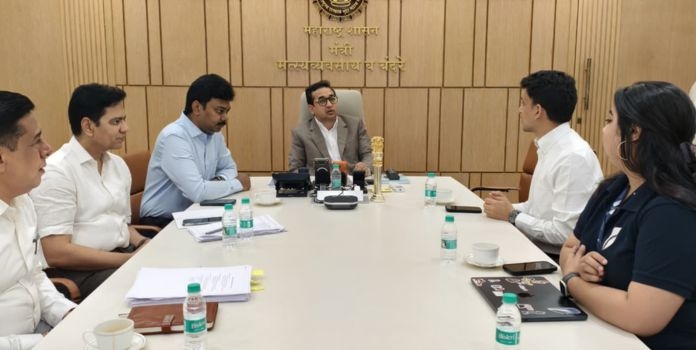 nitesh rane meeting about marit technology