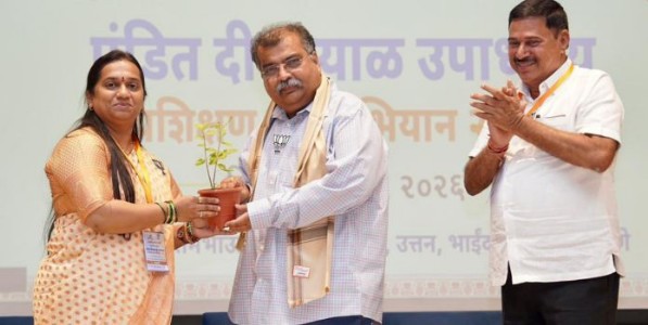 पंडित दीनदयाळ उपाध्याय प्रशिक्षण महाअभियान' उपक्रमाअंतर्गत भाजपा वसई-विरार जिल्हा प्रशिक्षण वर्ग संपन्न