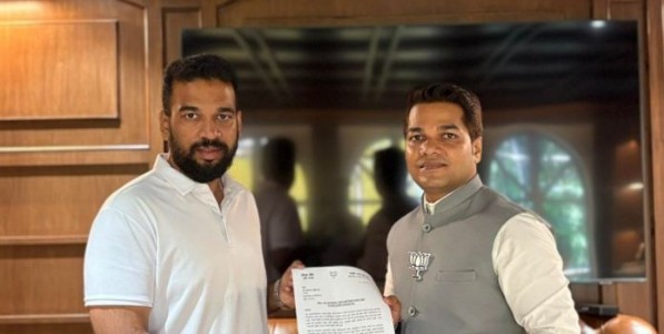 आय. पी. एल.प्रसारणामधील “सलाम मुंबई” ऐवजी “नमस्कार मुंबई” प्रदर्शित करण्याची भाजयुमो, मुंबई अध्यक्ष दिपक सिंह यांची मागणी