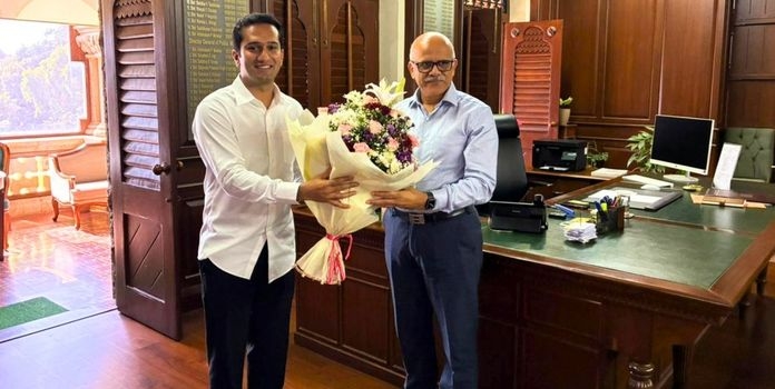 Krushnaraj Mahadik Meets DGP Date