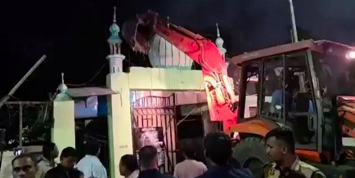 Ulwe Illegal Mosque Demolition