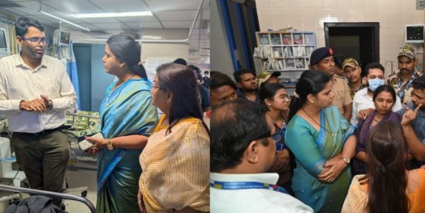 बेस्ट बस अपघातातील जखमी ऋषभ गुप्ता यांची महापौरांकडून विचारपूस; कुटुंबाला तातडीने दोन लाखांची मदत; उपचारांचा संपूर्ण खर्च प्रशासन उचलणार