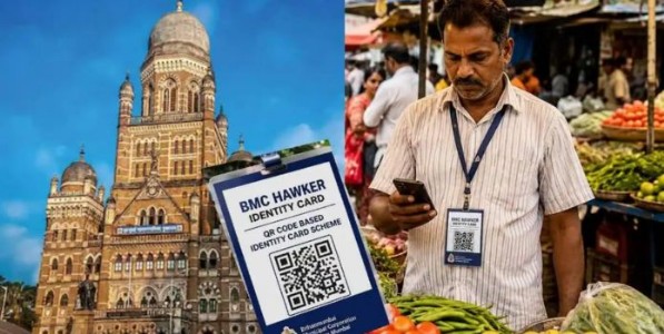मुंबईतील नोंदणीकृत फेरीवाल्यांसाठी क्यूआर कोड ओळखपत्र वितरण सुरू; १५ दिवसांत पडताळणी बंधनकारक