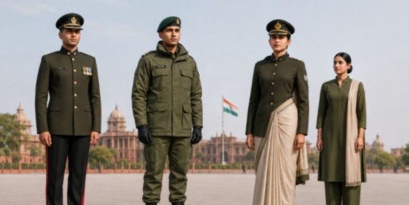 ब्रिटिशकालीन परंपरांना रामराम! भारतीय लष्कराची नवी ‘आर्मी युनिफॉर्म २०२६’ नियमावली लागू