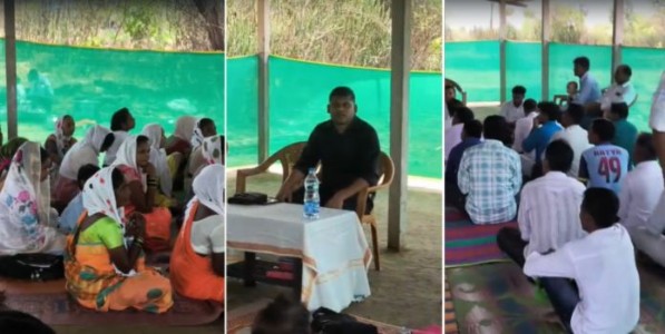 डहाणूतील वळवीपाड्यात धर्मप्रचार बैठक गावकऱ्यांनी पाडली बंद; परिसरात तणाव!