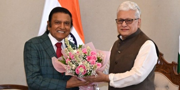 दिनेश शाहरा यांनी राज्यपालांची घेतली सदिच्छा भेट!