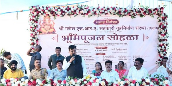 श्रीगणेश एसआरए विलेपार्ले भूमिपूजन सोहळा