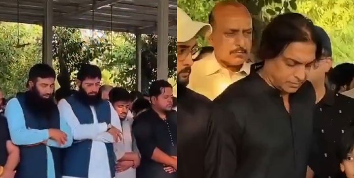 Shoaib Akhtar Brother Funeral