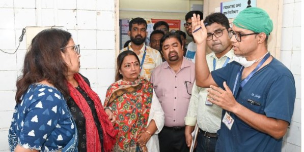 पदभार स्वीकारताच अतिरिक्त आयुक्तांचा पालिका रुग्णालयांचा अचानक दौरा; रुग्णांकडून सुविधांची घेतली माहिती