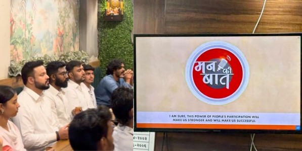 मुंबई भाजयुमोतर्फे ७ ठिकाणी ‘मन की बात-जेन नेक्स्ट सोबत’ कार्यक्रमाचे आयोजन