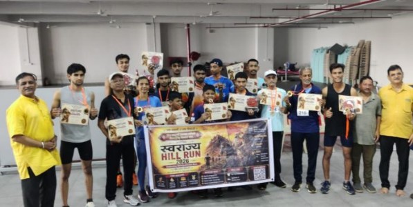 बोरिवली पूर्व येथे ‘स्वराज्य हिल रन २०२६’ मिनी मॅरेथॉन उत्साहात संपन्न