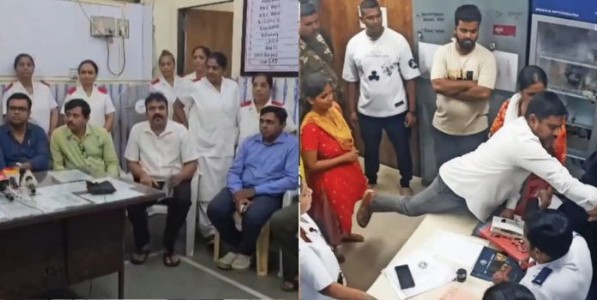 नगरसेवकांकडून मारहाण झालेल्या डॉक्टराचा राजीनामा; सहकारी डॉक्टराने ही भितीपोटी सोडली नोकरी !