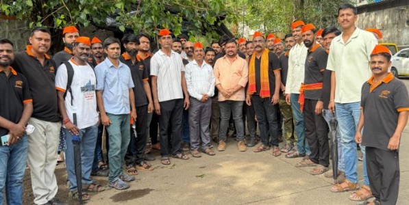जंजिरा किल्ल्यावर कायमस्वरूपी भगवा झेंडा फडकविला जावा; भारतीय जनता पक्षाचे प्रदेशाध्यक्ष रवींद्र चव्हाण यांची मागणी...