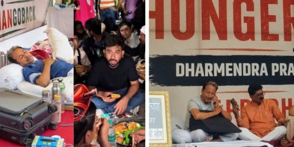 वांगचूक उपाशी, दीपके तुपाशी!