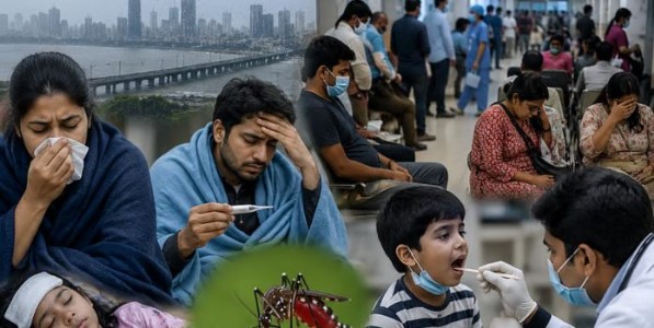 पावसाळ्यात वाढला साथीच्या रोगांचा धोका; सर्व प्रकारच्या रुग्णांमध्ये १० ते १५ टक्क्यांनी वाढ