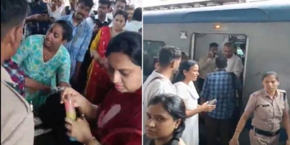 Mumbai AC Local: एसी बंद पडल्याने मुलुंड स्थानकात AC लोकलमध्ये प्रवाशांचा गुदमरला जीव; चार जण बेशुद्ध