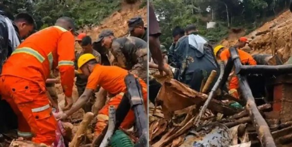 नागालँडमध्ये निसर्गाचा हाहाकार! भूस्खलनामुळे अनेक घरे वाहून गेली; ८ जणांचा मृत्यू झाल्याची भीती...