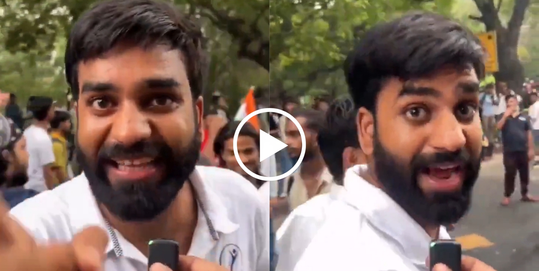 Jantar Mantar Provocative Slogans