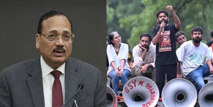 CJP Protest Hearing