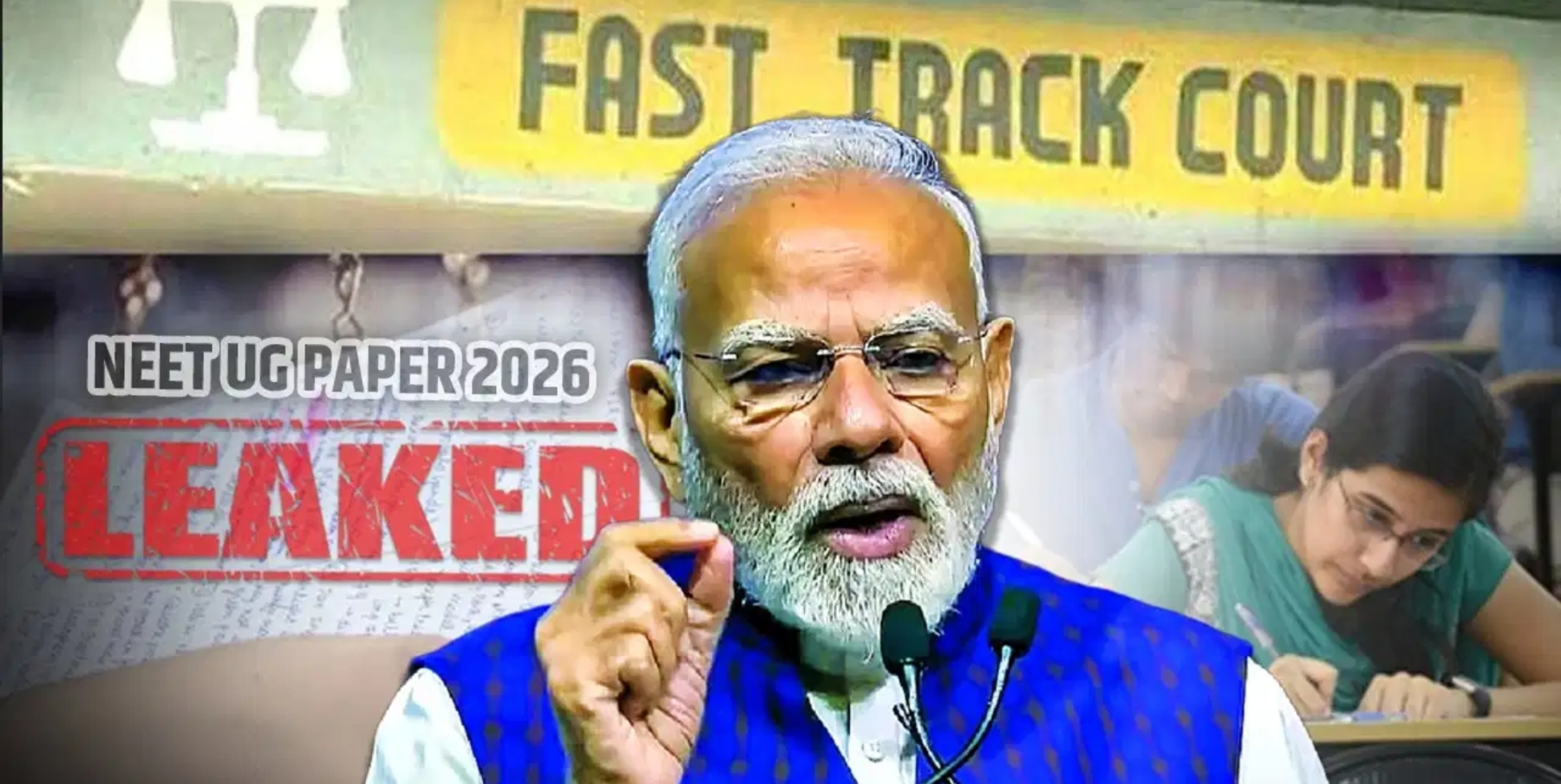 PM Modi Fast Track Court NEET