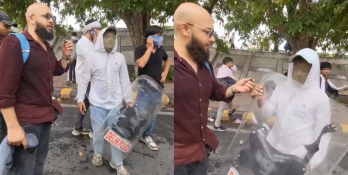  CJP Protest Viral Video