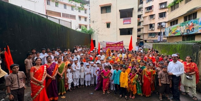 Gyandeep Vidyamandir Palkhi Procession